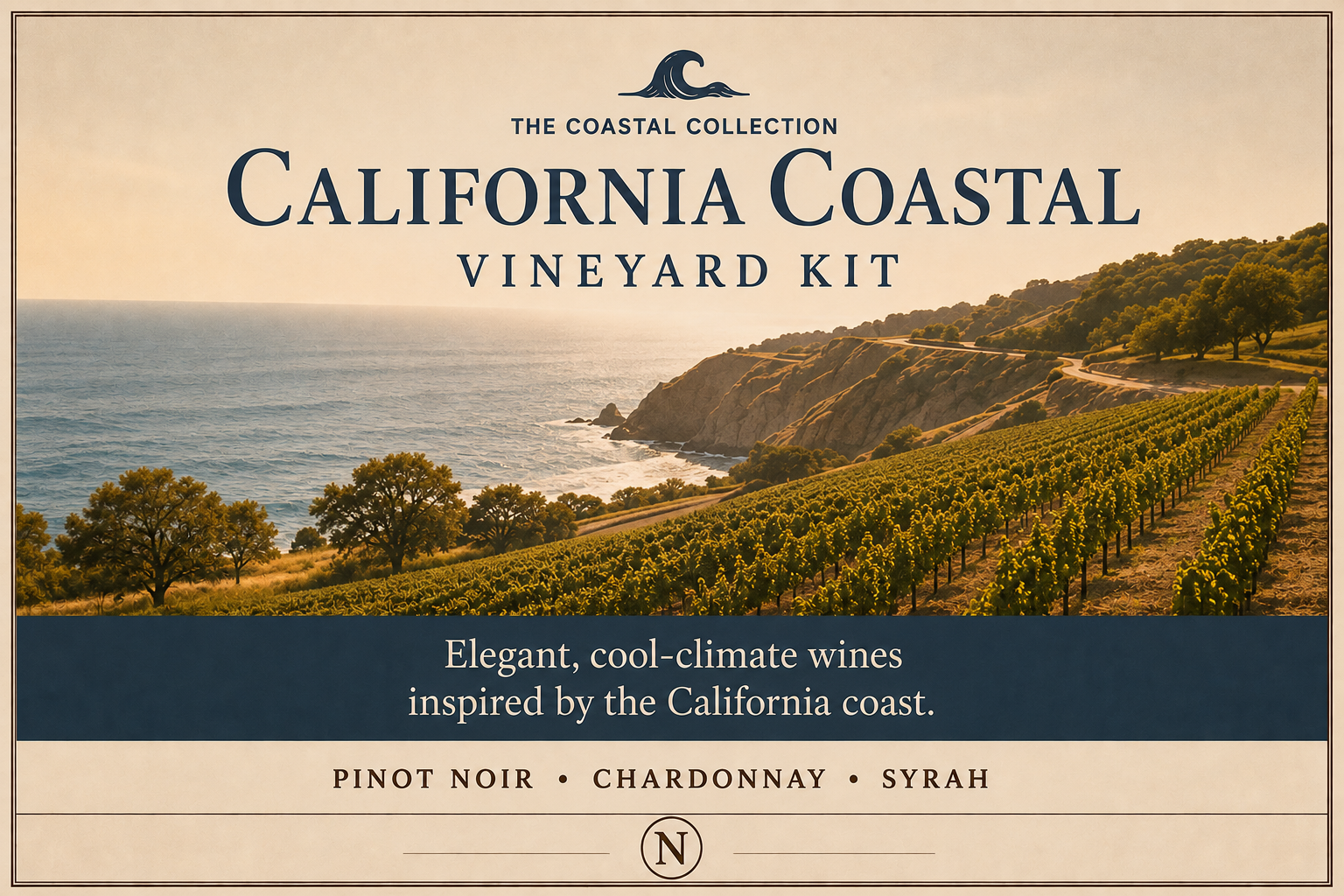California Coastal Vineyard Kit