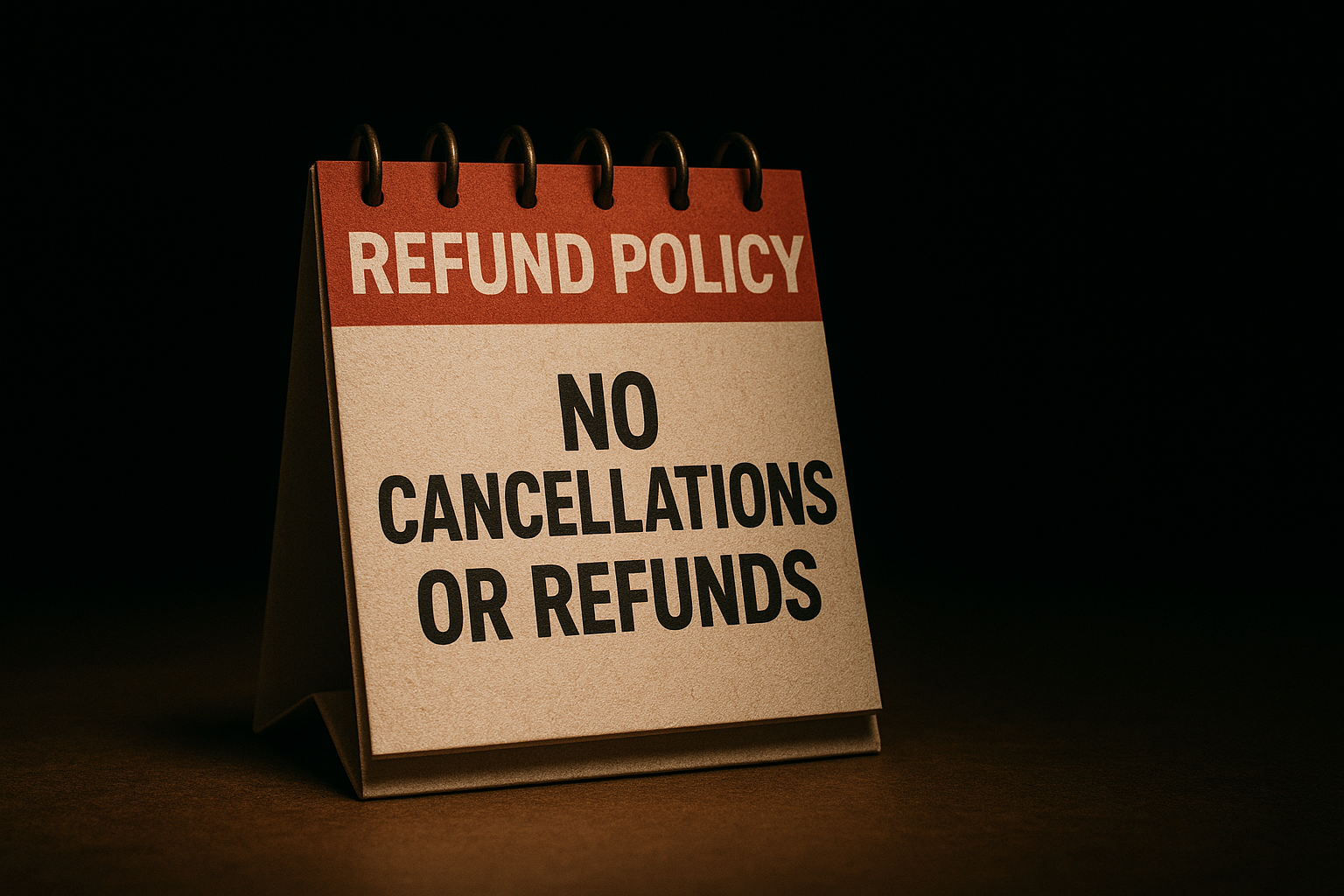 Grapevine Order policy for cancellations and refunds