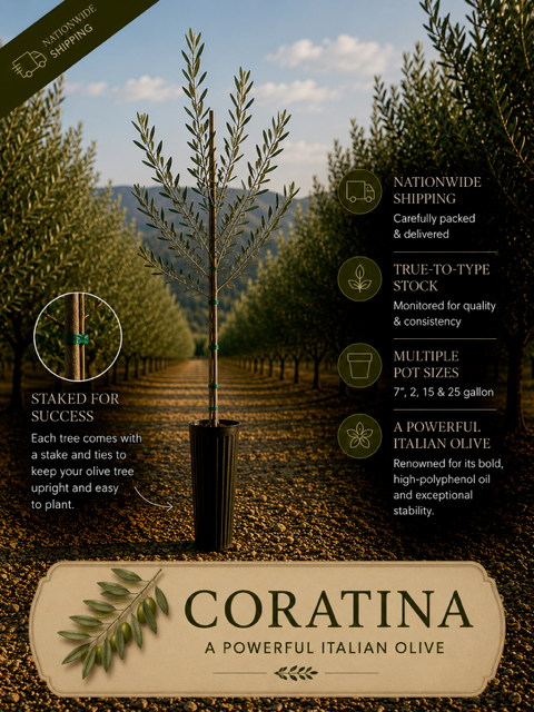 Coratina Olive Trees
