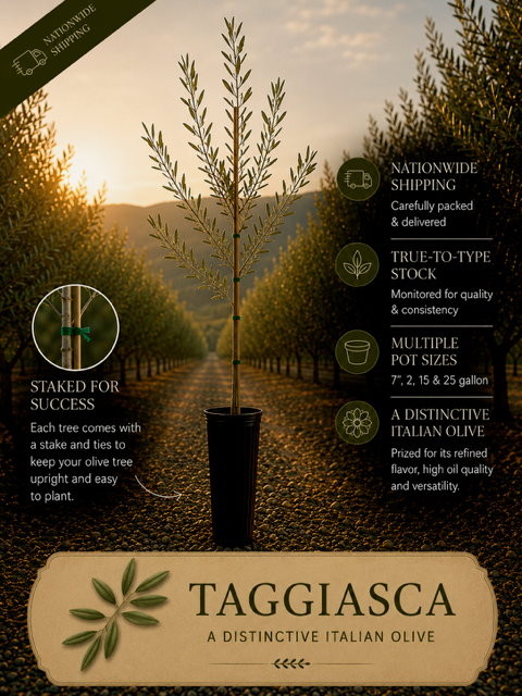 Taggiasca Olive Trees