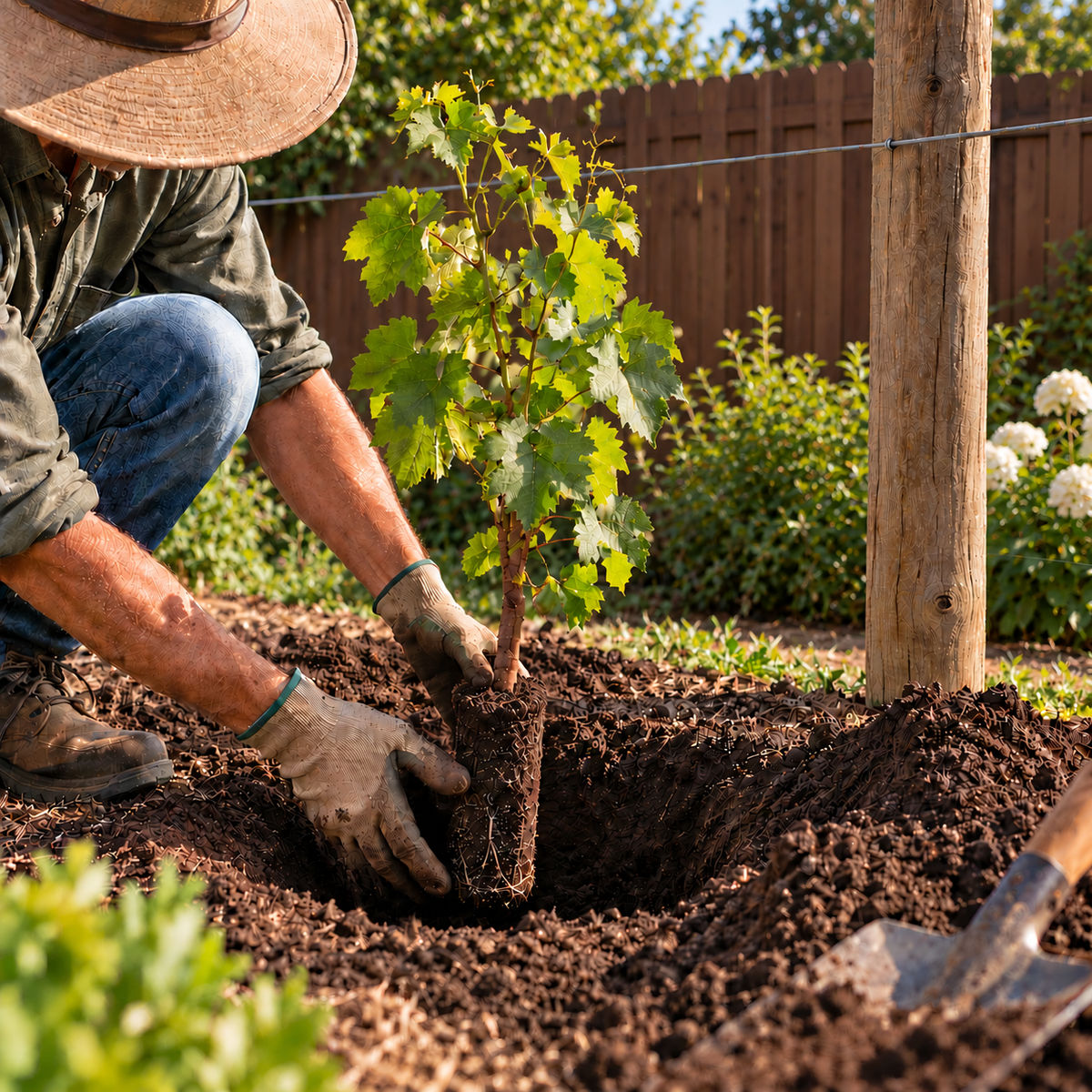 Planting Your Grapevines